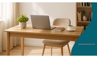 انتخاب میز تحریر ایده‌آل: راهنمای خرید از ابعاد و متریال تا سبک و کاربری