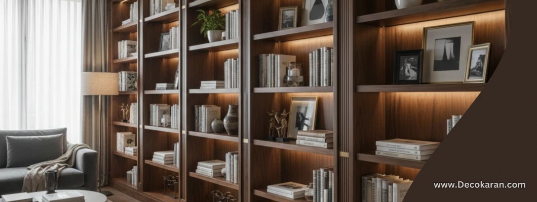 راهنمای جامع دکوکاران برای انتخاب و چیدمان کتابخانه: زیبایی و کارایی در قلب خانه شما