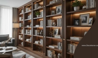 راهنمای جامع دکوکاران برای انتخاب و چیدمان کتابخانه: زیبایی و کارایی در قلب خانه شما