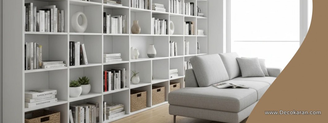 کتابخانه‌های دکوکاران: انقلاب نظم و زیبایی در فضاهای کوچک