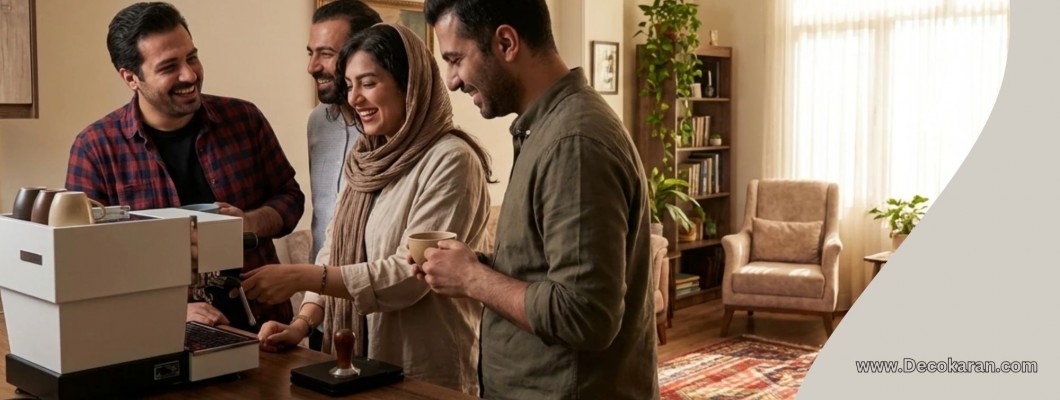 کافی بار خانگی؛ تحولی در پذیرایی مدرن ایرانی