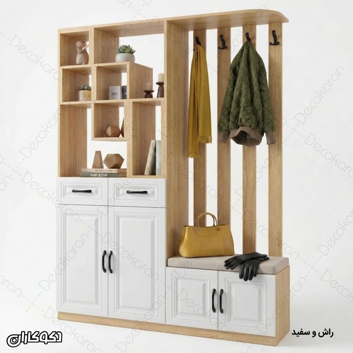 جاکفشی و جالباسی مدل JL105