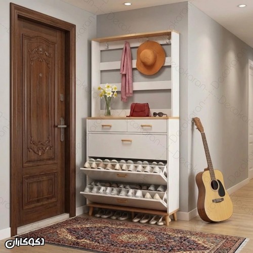 جاکفشی و جالباسی دکوکاران مدل JL107