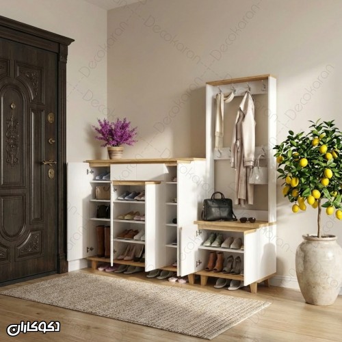 جالباسی + جاکفشی دکوکاران مدل JL102