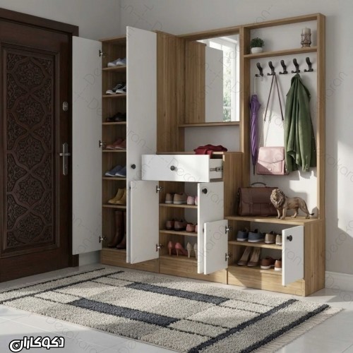 جالباسی + جاکفشی دکوکاران مدل JL130