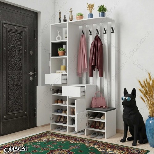 جالباسی + جاکفشی دکوکاران مدل JL133