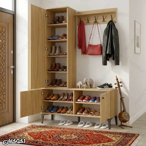 جالباسی + جاکفشی دکوکاران مدل JL155