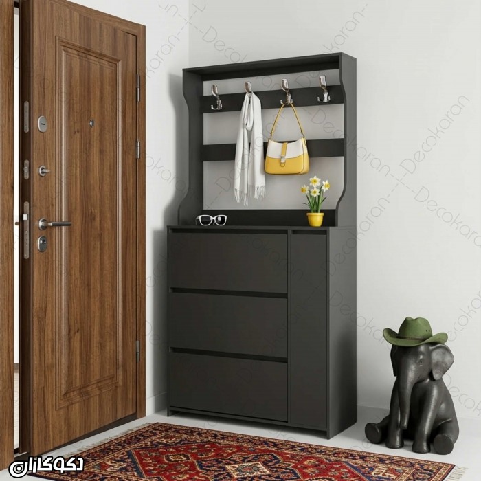 جالباسی + جاکفشی داشبوردی دکوکاران مدل JL157