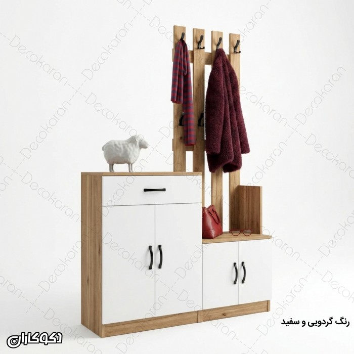 جاکفشی و جالباسی مدل JL111جالباسی جاکفشی مدل JL111