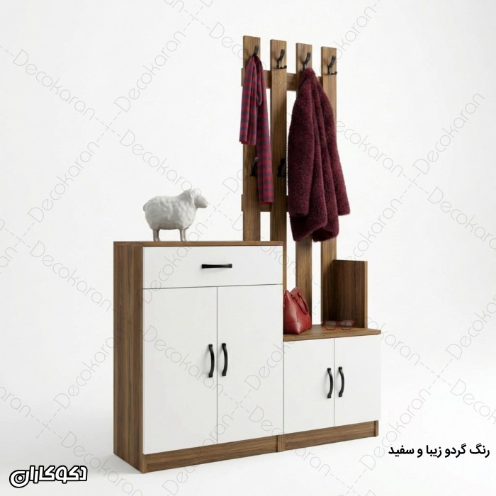 جاکفشی و جالباسی مدل JL111جالباسی جاکفشی مدل JL111