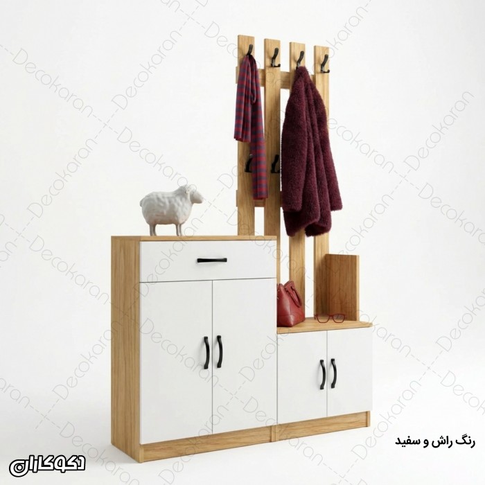 جاکفشی و جالباسی مدل JL111جالباسی جاکفشی مدل JL111