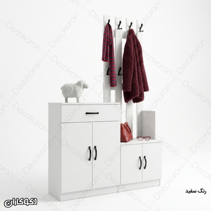 جاکفشی و جالباسی مدل JL111جالباسی جاکفشی مدل JL111