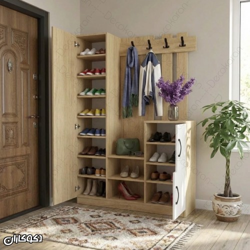 جاکفشی و جالباسی دکوکاران مدل JL114