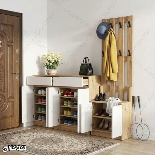 جاکفشی و جالباسی دکوکاران مدل JL120