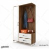 جاکفشی و جالباسی مدل JL125 آینه‌دار با کشو و کمد