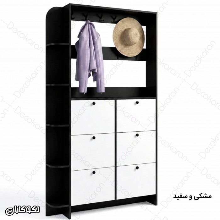جاکفشی و جالباسی داشبوردی مدل JL135