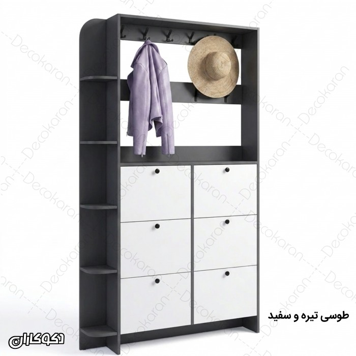 جاکفشی و جالباسی داشبوردی مدل JL135