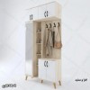 جاکفشی و جالباسی نیمکت دار مدل JL136