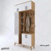 جاکفشی و جالباسی نیمکت دار مدل JL136
