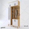 جاکفشی و جالباسی نیمکت دار مدل JL136