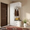 جاکفشی و جالباسی نیمکت دار مدل JL138