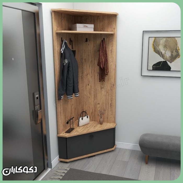 جالباسی + جاکفشی کنج مدل JL149