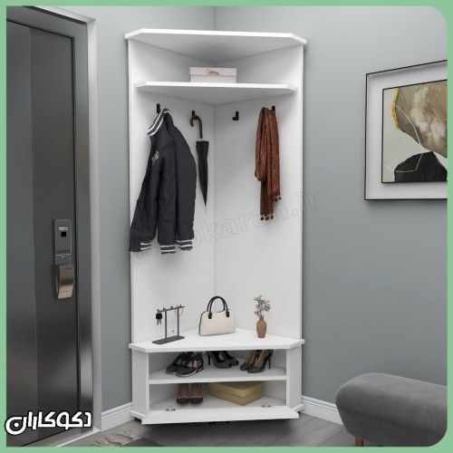 جالباسی + جاکفشی کنج مدل JL149