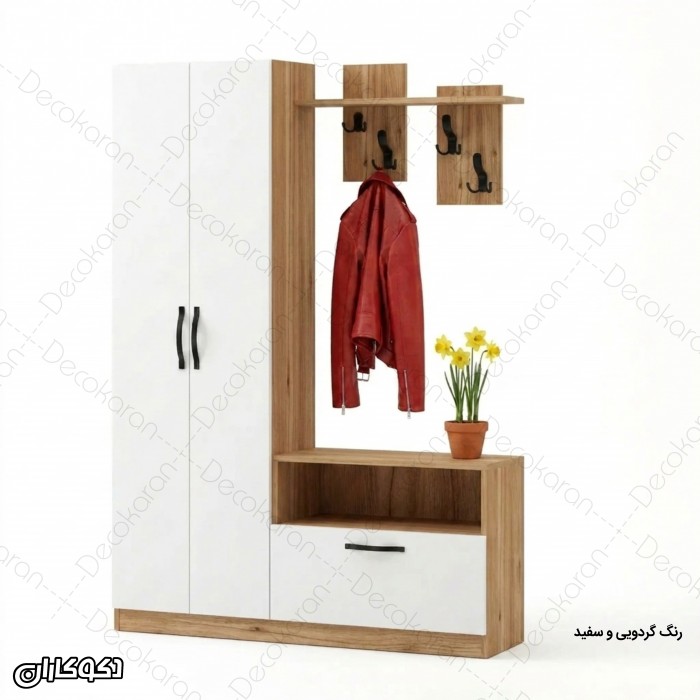 جاکفشی و جالباسی مدل jl142 دکوکاران