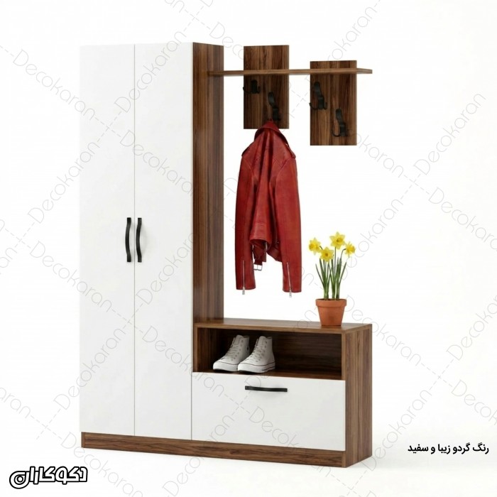 جاکفشی و جالباسی مدل jl142 دکوکاران
