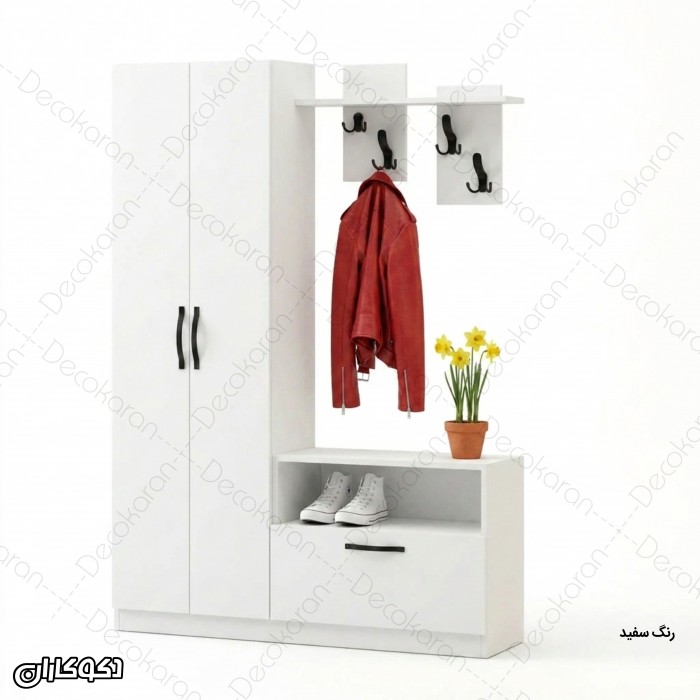 جاکفشی و جالباسی مدل jl142 دکوکاران