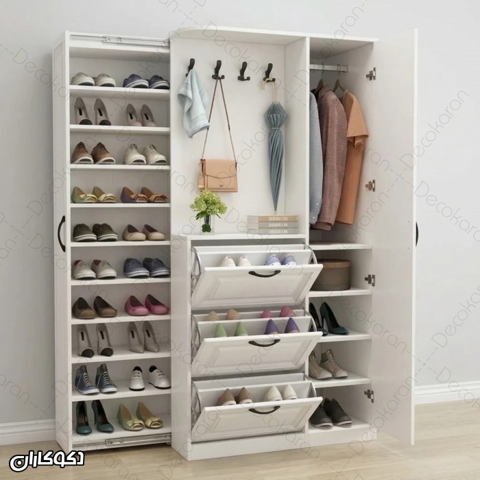 جاکفشی و جالباسی پلاس مدل JL148