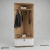 جاکفشی و جالباسی کنج مدل JL149
