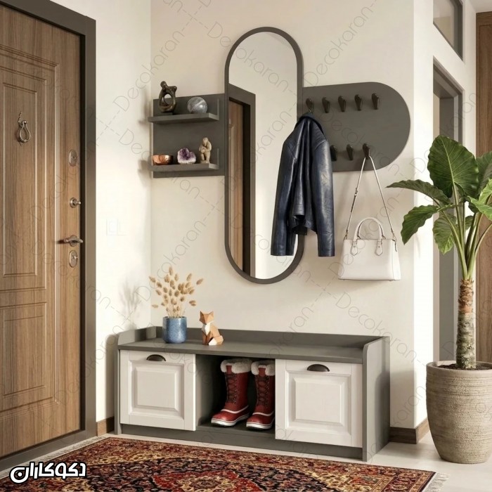 جاکفشی و جالباسی مدل JL151