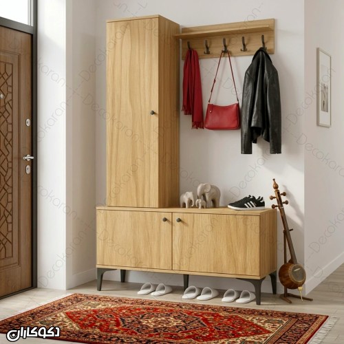 جاکفشی و جالباسی دکوکاران مدل JL155
