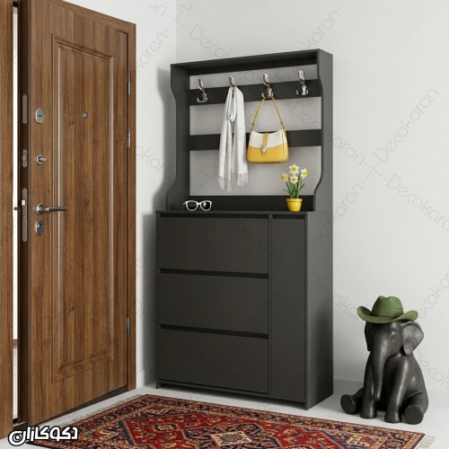 جاکفشی و جالباسی داشبوردی  دکوکاران مدل JL157
