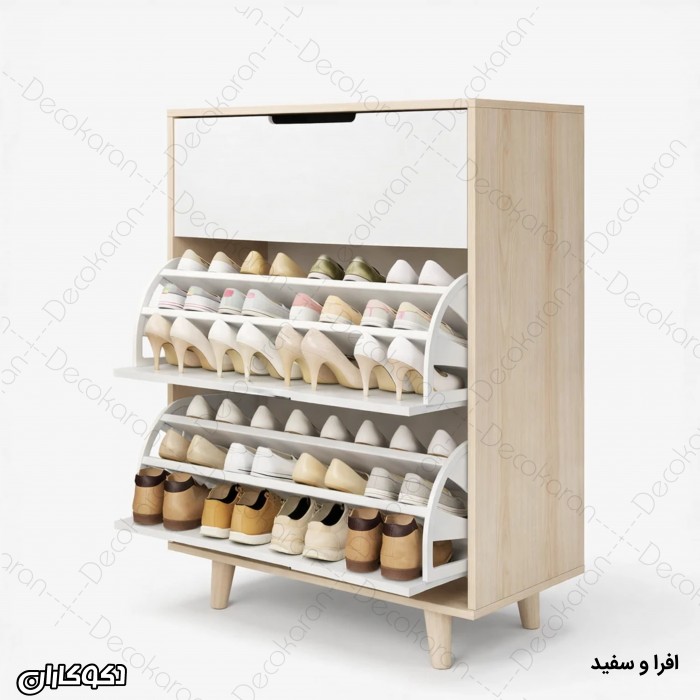 جاکفشی کنسولی داشبوردی دکوکاران مدل JKD102 (با محفظه عمیق)