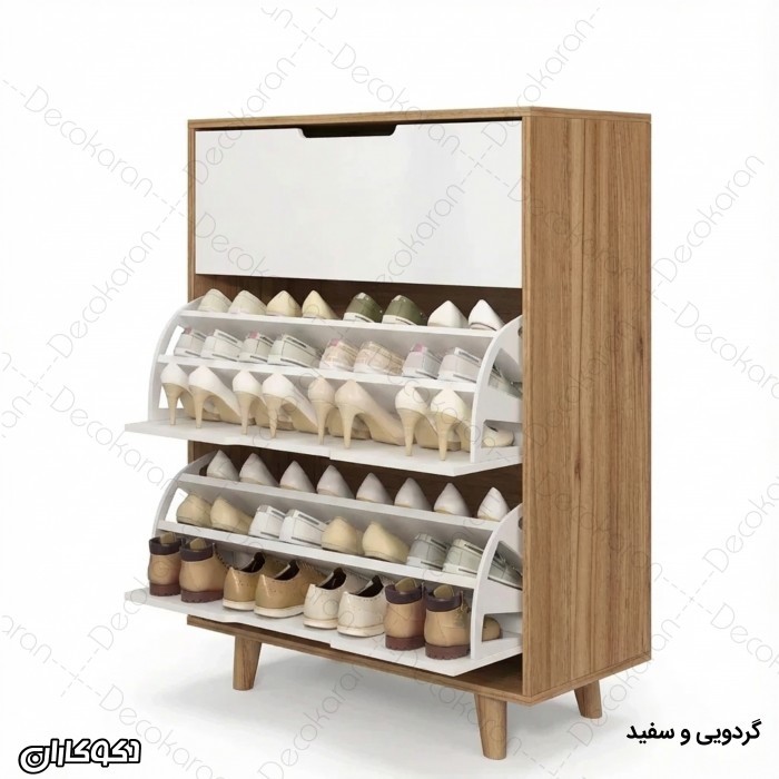 جاکفشی کنسولی داشبوردی دکوکاران مدل JKD102 (با محفظه عمیق)