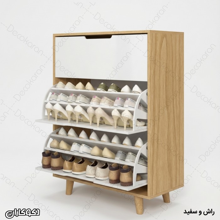 جاکفشی کنسولی داشبوردی دکوکاران مدل JKD102 (با محفظه عمیق)