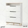 جاکفشی داشبوردی ۳ درب با شلف دکوری مدل JKD104