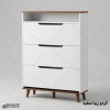 جاکفشی داشبوردی ۳ درب با شلف دکوری مدل JKD104