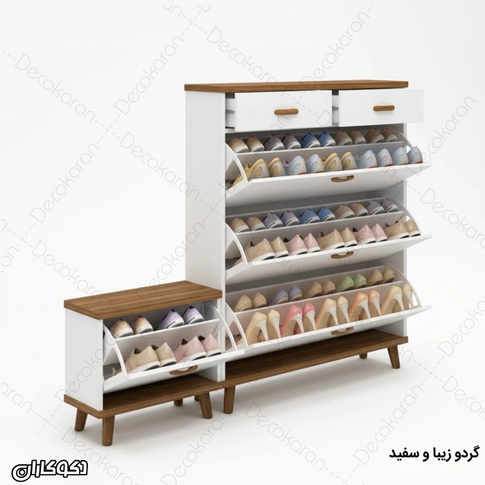 جاکفشی کنسولی داشبوردی مدل JKD113 (عمق ۳۰ سانت)