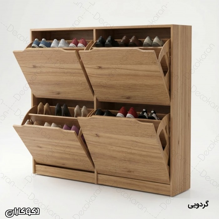 جاکفشی کنسولی ۴ درب مدل JKD117 دکوکاران