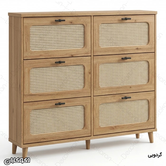 جاکفشی حصیری داشبوردی مدل JKD118