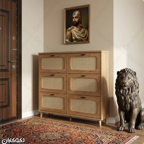 جاکفشی حصیری داشبوردی مدل JKD118