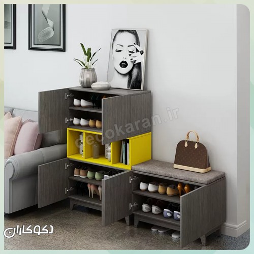 جاکفشی نشیمن دار دکوکاران مدل JKN100