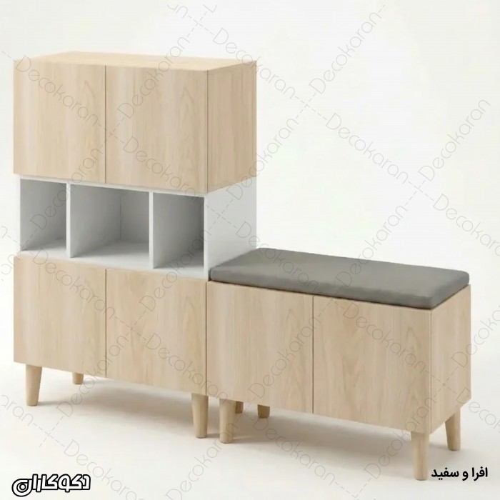 جاکفشی نشیمن دار دکوکاران مدل JKN100