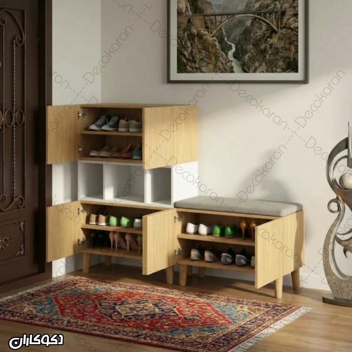 جاکفشی نشیمن دار دکوکاران مدل JKN100