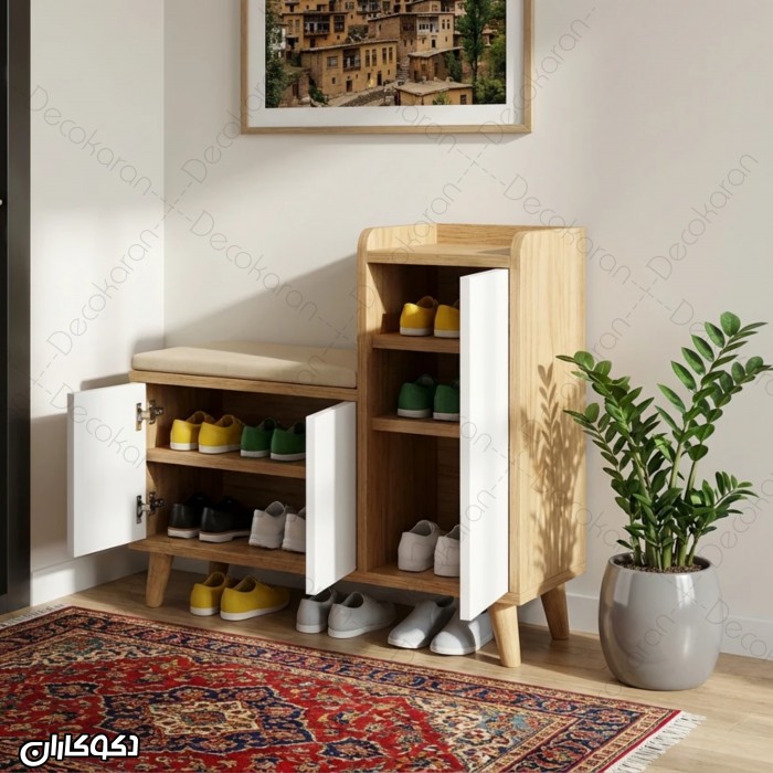 جاکفشی نشیمن دار دکوکاران مدل JKN101
