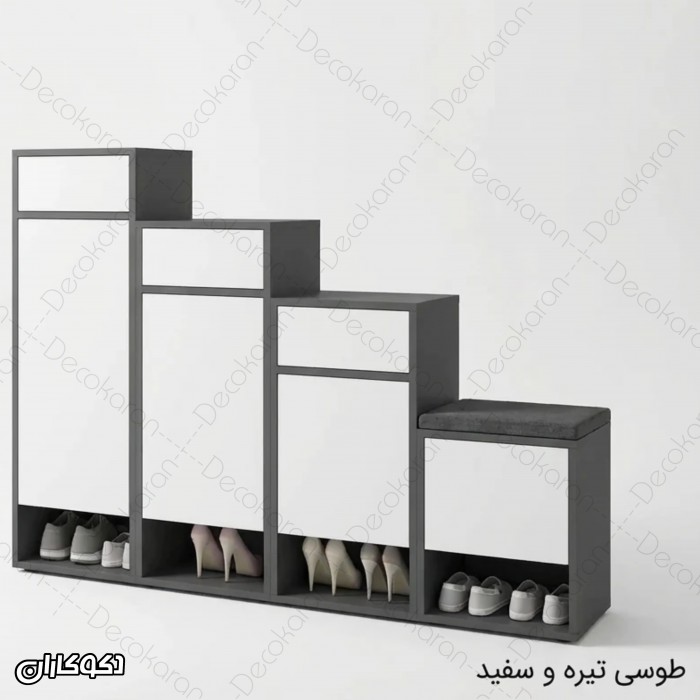 جاکفشی نشیمن دار دکوکاران مدل JKN102