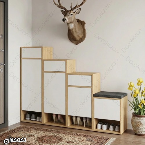 جاکفشی نشیمن دار دکوکاران مدل JKN102